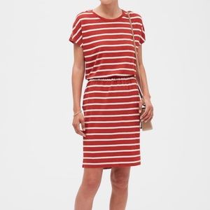 Banana Republic - Stripe Red t-shirt Dress